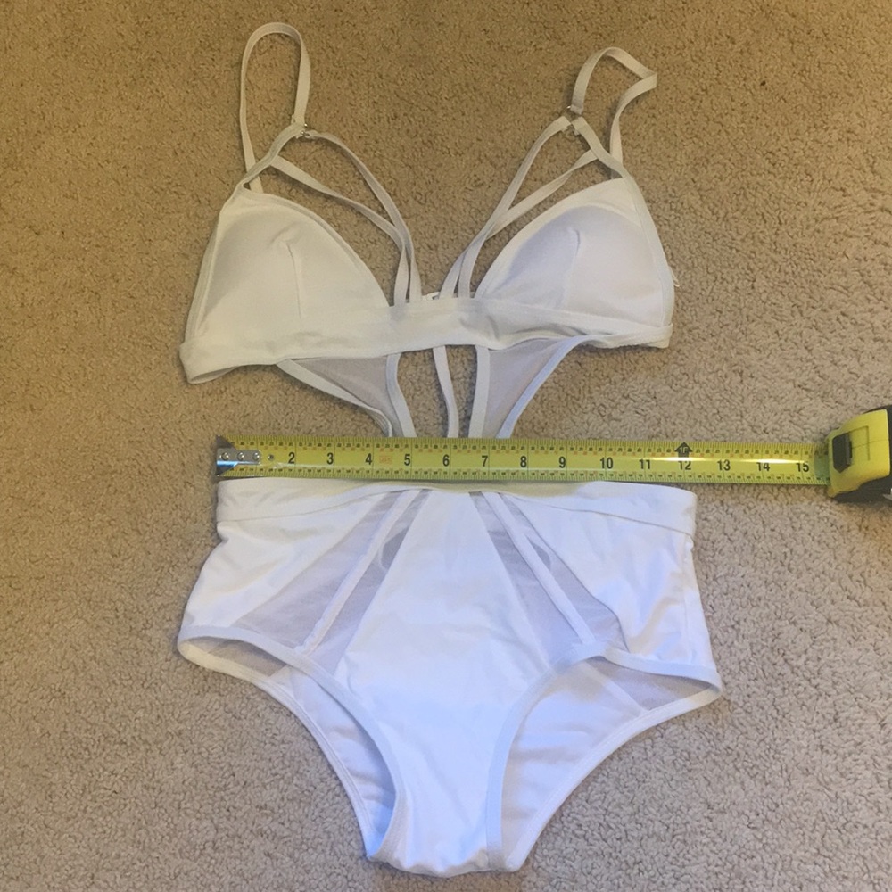 Sexy swim Cut out bikini mesh monokini - Picture 4 of 8